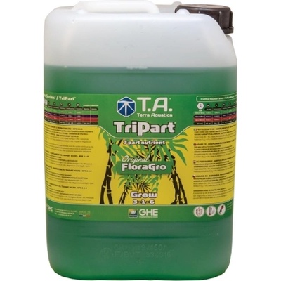 General hydroponics Tripart grow 10l (flora series)