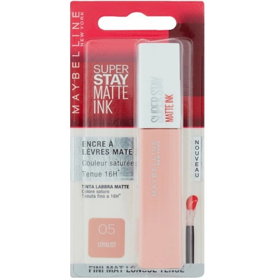 Maybelline SuperStay Matte Ink dlhotrvajúci tekutý rúž 05 Loyalist 5 ml