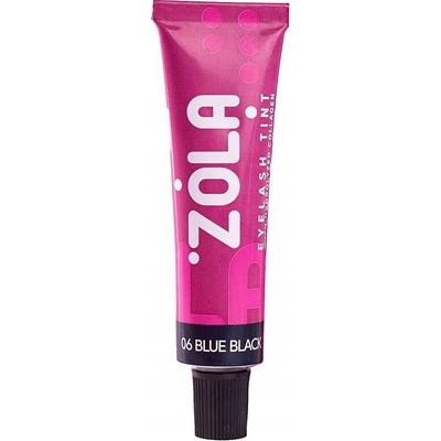 Zola barva na obočí s kolagenem 06 Blue Black modro-černá 15 ml – Zboží Dáma