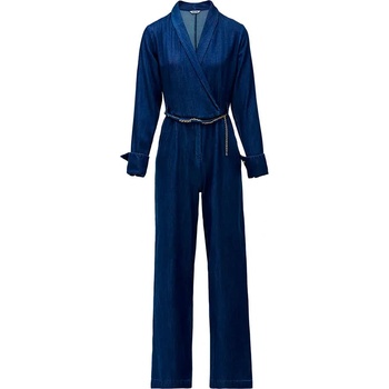 Salsa jeans Гащеризон Salsa jeans 21010906 long sleeve jumpsuit - Blue (Dark Wash)