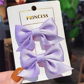 HARAHU Щипки за коса Панделка - Лилава kp38392 (38392)