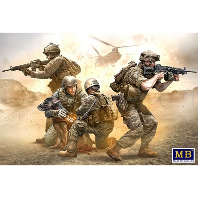 MASTER BOX LTD No Soldier left behind MWD Down MasterBox 1:35
