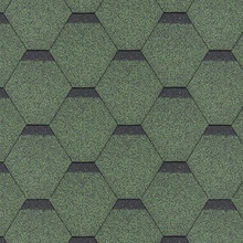 Shinglas Rock Hexagonal zelená 3 m²