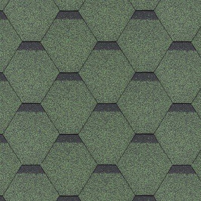 Shinglas Rock Hexagonal zelená 3 m²