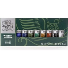 WINSOR & NEWTON WINTON OLEJOVÉ FARBY SADA 10 X 37 ML