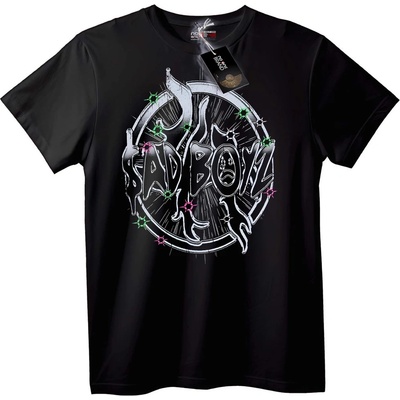 NOONEBRAND Тениска Лош момък Градски графити - 2XL, White