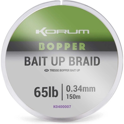 Korum Šňůra Bopper Bait Up Braid 150m 0,34mm
