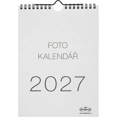 na vlastní foto NÁSTĚNNÝ MALÝ šedý 2025