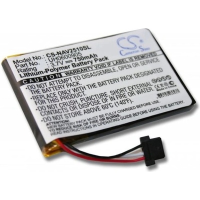 VHBW Batéria pre Navigon 2510, 750 mAh - neoriginálne