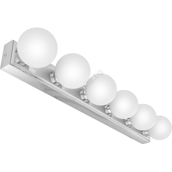 Open Design OR85693 - Стенно осветително тяло MERINO 6xG9/8W/230V 61 см IP44 гланцов хром (OD0054)