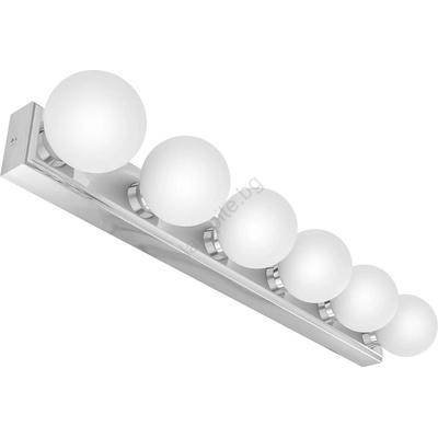 Open Design OR85693 - Стенно осветително тяло MERINO 6xG9/8W/230V 61 см IP44 гланцов хром (OD0054)