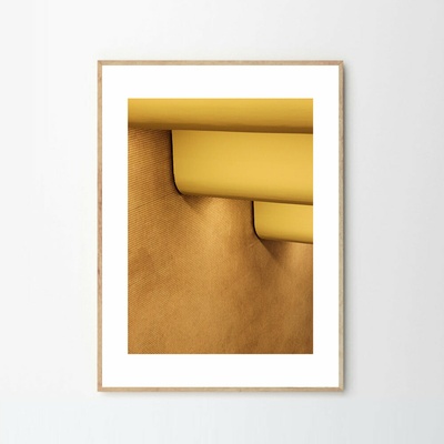 Moikka Plagát Yellow U-Bahn by Julie Brix 50x70 cm