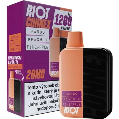 Riot Connex Kit Mango Peach Pineapple 20 mg 1200 potáhnutí – Zboží Dáma