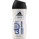 Sprchovacie gély Adidas 3 Active Hydra Sport Men sprchový gél 400 ml