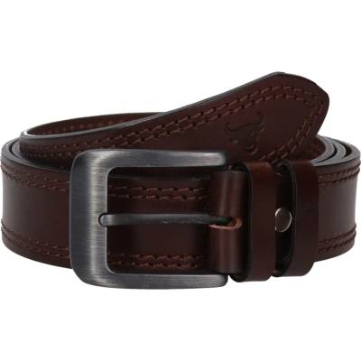 Pánský kožený opasek Belt Toro Lucius tmavě hnědá