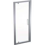 Geberit GEO - Душ кабина 80x190 см, сребристо/прозрачно стъкло 560.115. 00.2 (560.115.00.2)