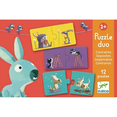 Djeco Duo Puzzle protiklady DJCDJ08162