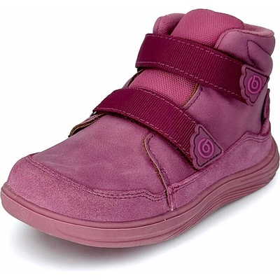 Bugga dívčí celoroční barefoot boty NUVA fuchsia