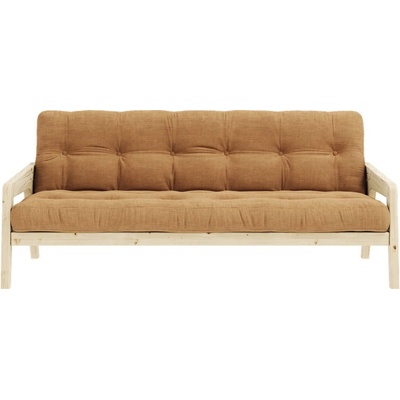 Karup Design rozkladacia pohovka 190 cm Grab Clear Horčicová
