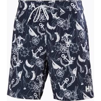 Helly Hansen Мъжки шорти за плуване Helly Hansen Newport Boardshorts 8" navy nautical aop