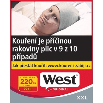 WEST Red cigaretový tabák 99 g
