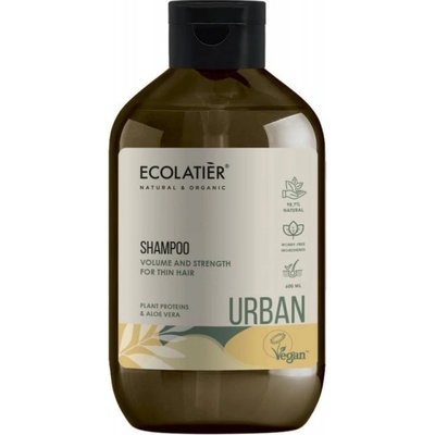 ECOLATIER Šampón na zväčšenie objemu pre jemné vlasy 600 ml