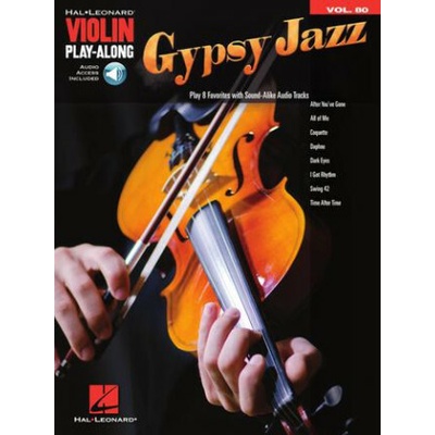 Gypsy Jazz: Violin Play-Along Volume 80