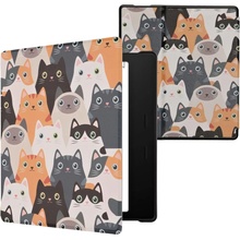 KW Mobile Cats KW4941740 pro Amazon Kindle Oasis 2 / 3 vícebarevné