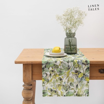 Linen Tales Lněný běhoun Lotus 40x200cm