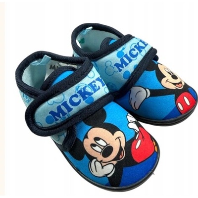 DISNEY detské papuče s Myškou Miki NA SUCHÝ ZIPS modré J6C