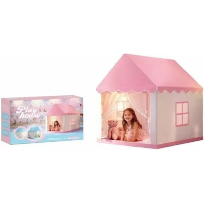 Manyuk Toys Detský stan na hranie ružový 100 x 120 x 130 cm