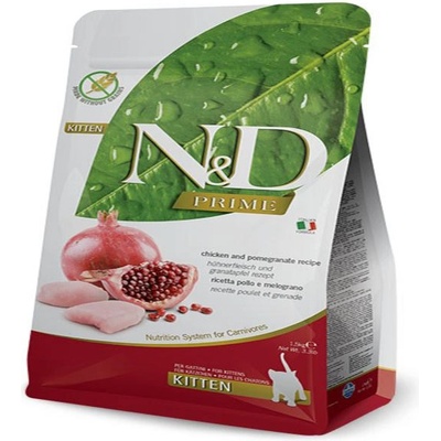 N&D Prime Chicken& Pomegranade Kitten гранули за котенца - 50кг