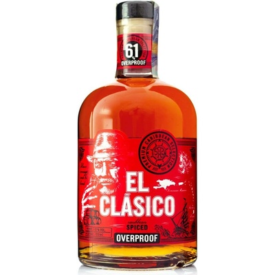 El Clasico Overproof 61% 0,7 l (holá láhev)