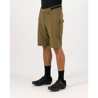 Mons Royale volné Diversion Merino Trail Shorts Dark Olive