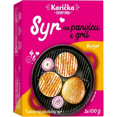 Karička Syr na gril typu Halloumi na gril burger 2x100 g