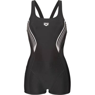 arena Дамски бански костюм Arena Women's Kaori Combinaison Swimsuit - Black / White - размер 34 (EU) (150-2728-0611)