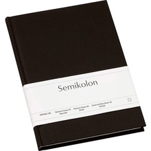 Semikolon Classic A5 Tečkovaný zápisník Black