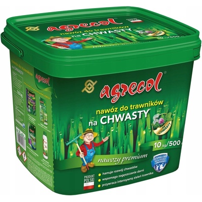 Agrecol hnojivo s dusíkem pro zaplevelené trávníky 10 kg