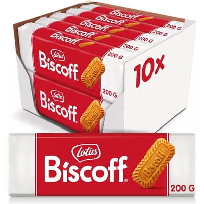 Lotus Biscoff Originální Karamelizované sušenky 200 g karton 10 ks
