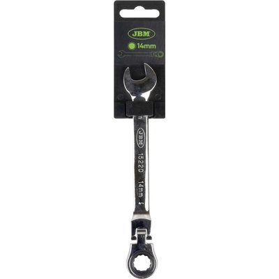 JBM klíč kombinovaný ráčnový FLEX 14 mm zrcadlový povrch 15220