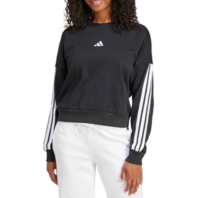 adidas Sportswear Essentials 3 Stripes French Terry Women čierna