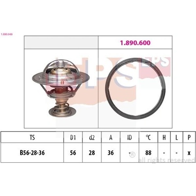 Termostat, chladivo EPS 1.880.948