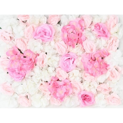 Luxusní umělá kvetoucí stěna WALL FLOWER 1, 40x60cm