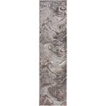 Flair Rugs Сива/бежова пътека 80x300 cm Marbled - Flair Rugs (503119371422)