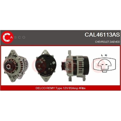 ALTERNATOR 12V 65A CAL46113AS
