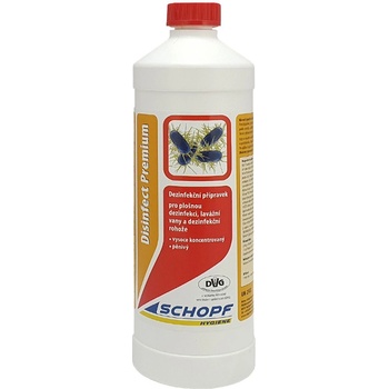 Schopf Disinfect Premium dezinfekcia na ničenie vírusov plesní a baktérií 1 l