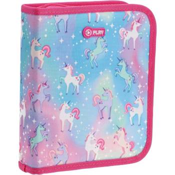 Play Ученически несесер Play Unicorn - С 1 цип (101422)