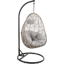 di volio Závěsné křeslo Bacoli šedé