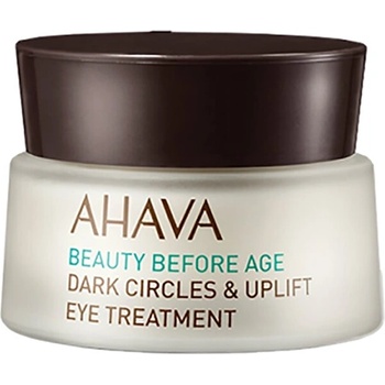 AHAVA Beauty Before Age Dark Circles & Uplift Eye Treatment грижа за околоочната зона против бръчки, отоци и тъмни кръгове за жени 15 мл
