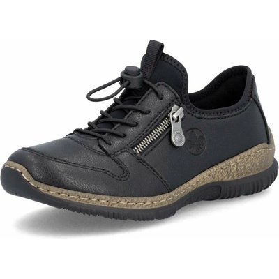 Reiker Dámské polobotky N32G0 00 černá W5 – Zboží Mobilmania